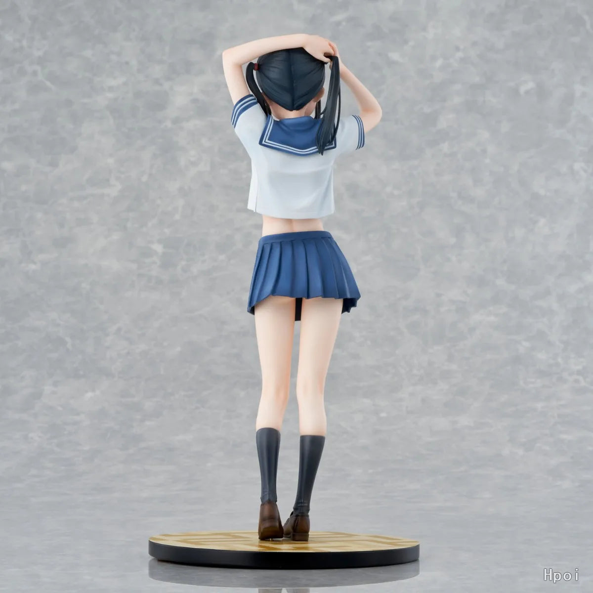 28CM Anime Sailor Fuku no Mannaka Union Figure Sailor Suit JK Dress Up Model Toy Clothes Detachable Standing Doll Action Figure