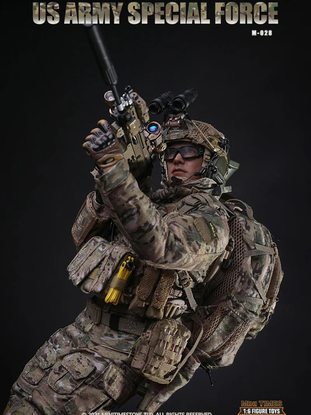 ViiKONDO M028 Minitimes 1/6 Action Figure Model Toy US Special Force Figurine 12'' Toy Soldier Full Set Collection Army Men Gift