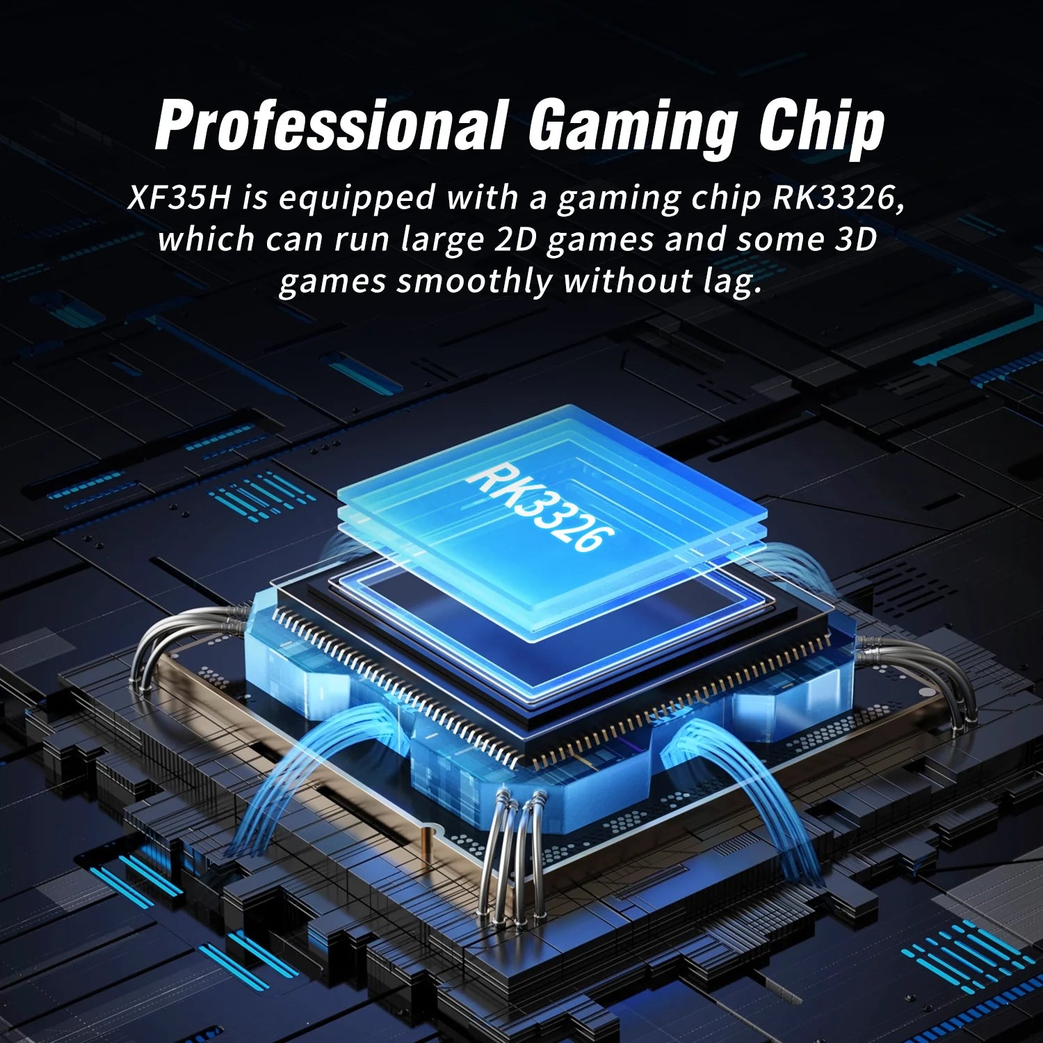 2025 New Retro XF35H Handheld Video Game Console Portable 3.5 Inch IPS Screen 128GB Preloaded Games Linux System Pocket Player