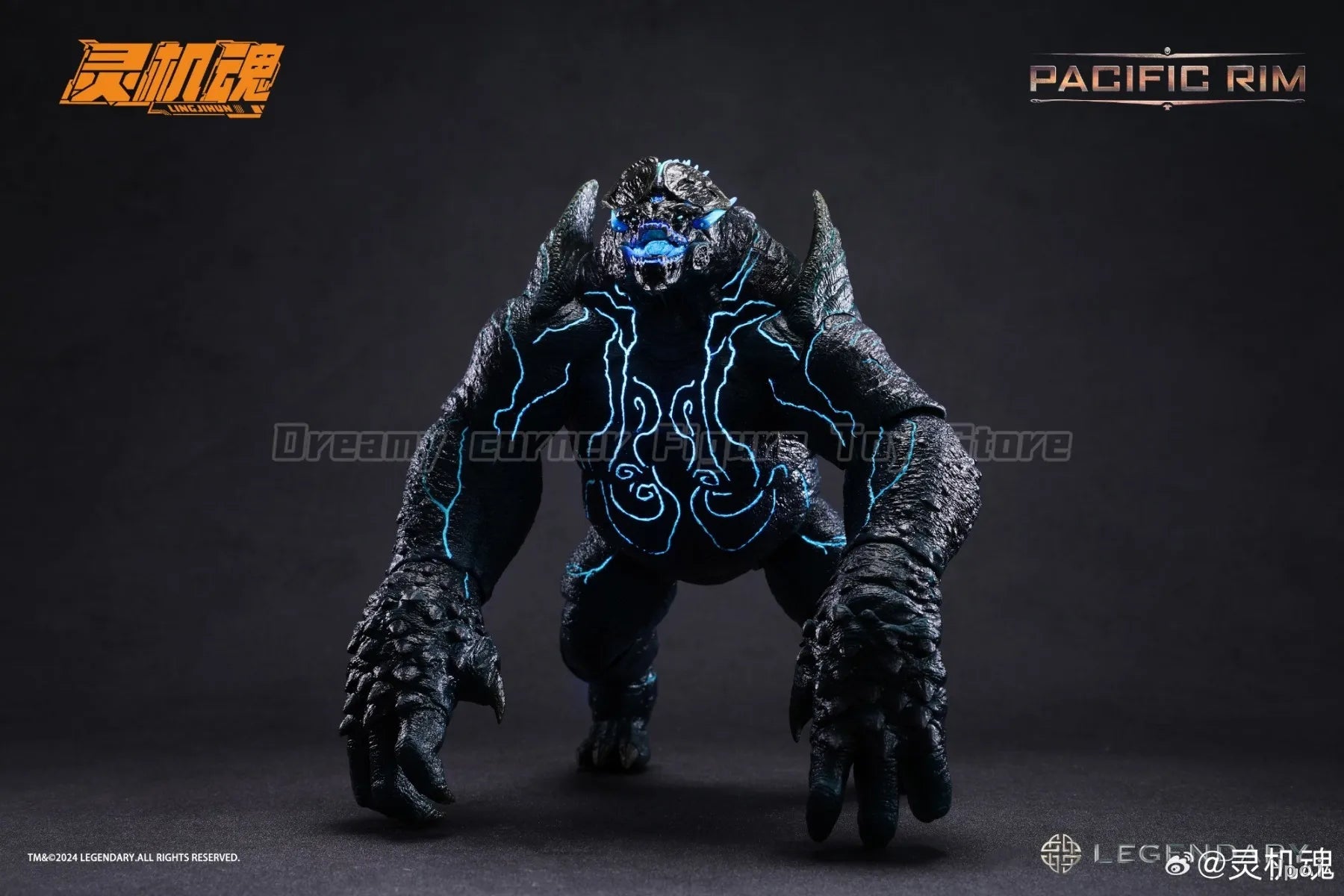 【In Stock】Original Ling Jihun Pacific Rim Leathback Action Figure Toy Model Collection