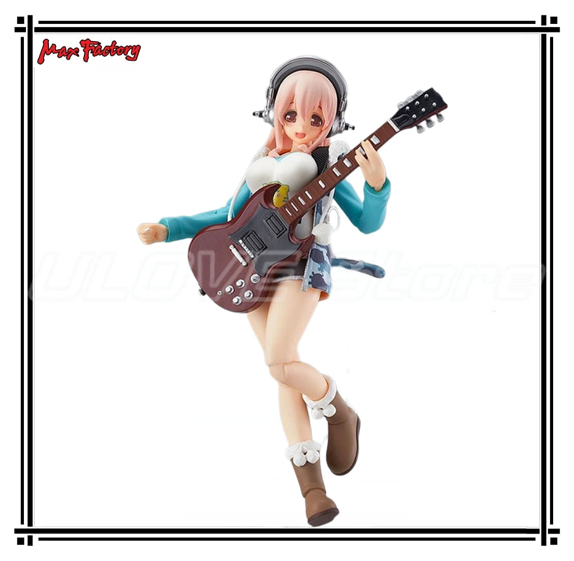 Original Max Factory Figma SUPER SONICO Action Figure Model