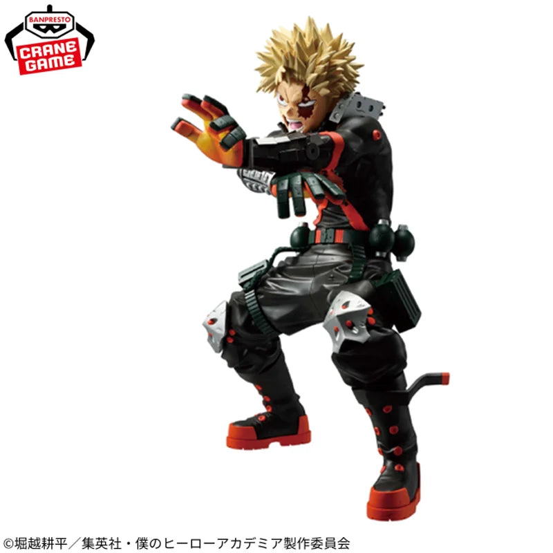 [Genuine Original] Bandai Banpresto My Hero Academia Illegals Grandista Bakugo Katsuki Anime Figure Model Collector Figurine Toy