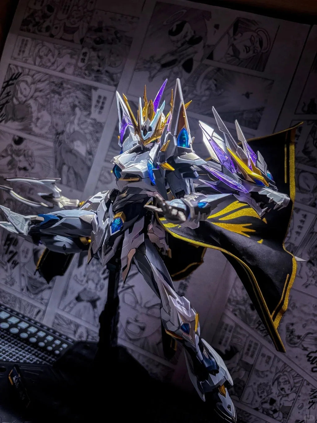 Motor Nuclear Model MG 1/100 Aobing Weiwu Color Action Figure Mnp-Xh03w Assemly Model Kit Aobin Alloy Skeleton Collect Toy Gift