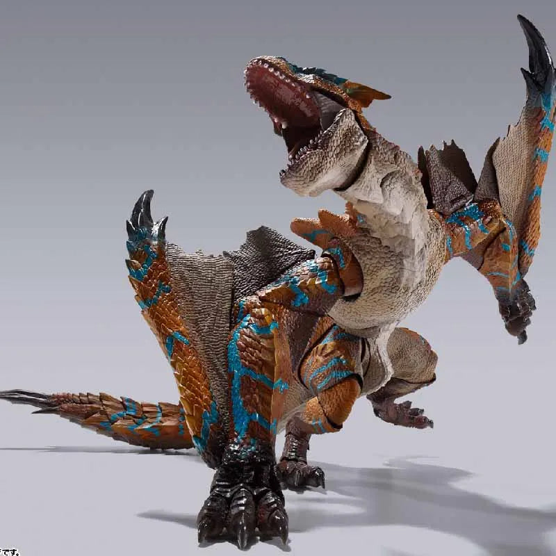 Bandai Original SHM TIGREX MIZUTSUNE ZINOGRE RATHALOS Action Figure Toys For Boys /Girls /Kids /Christmas Gift