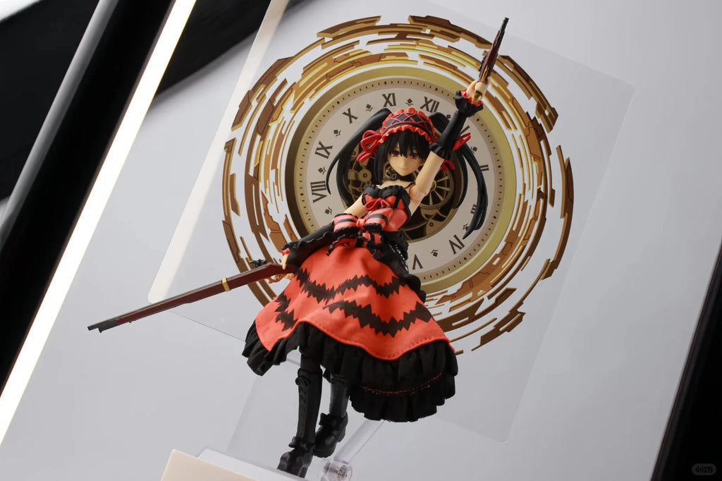 In Stock 100% Genuine GSC Figma 585 Date A Live Kakyoin Kugami 1/12 Action Figure 6inch Full Set Model Toys