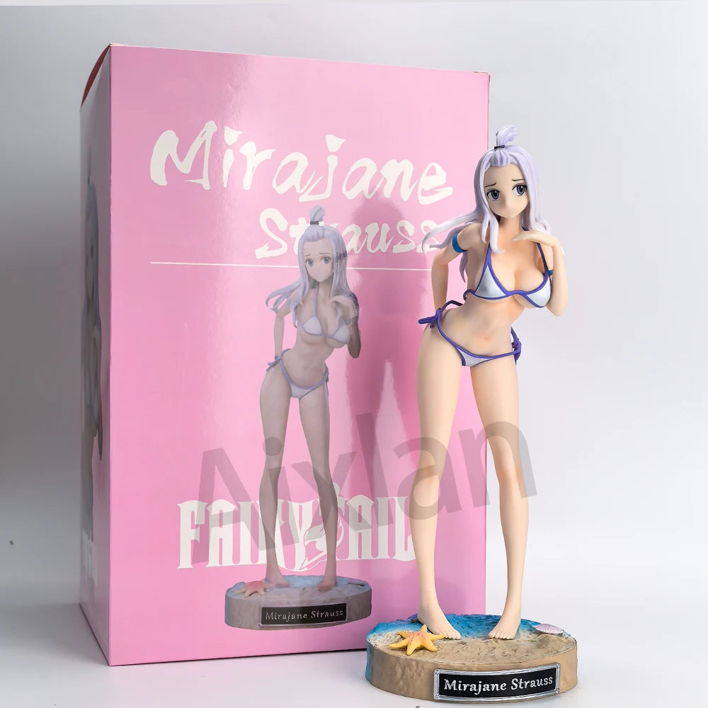 27CM FAIRY TAIL Anime Figur Mirajane·Strauss PVC Action Figure Sammeln Modell Spielzeug Kind Geschenk Ornamente cartoon Puppe