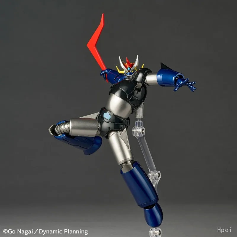 Yamaguchi Classic Anime Mecha Robot Action Figure Collectible Model Mazinger Z Action Toy with Chest Special Parts for Fans