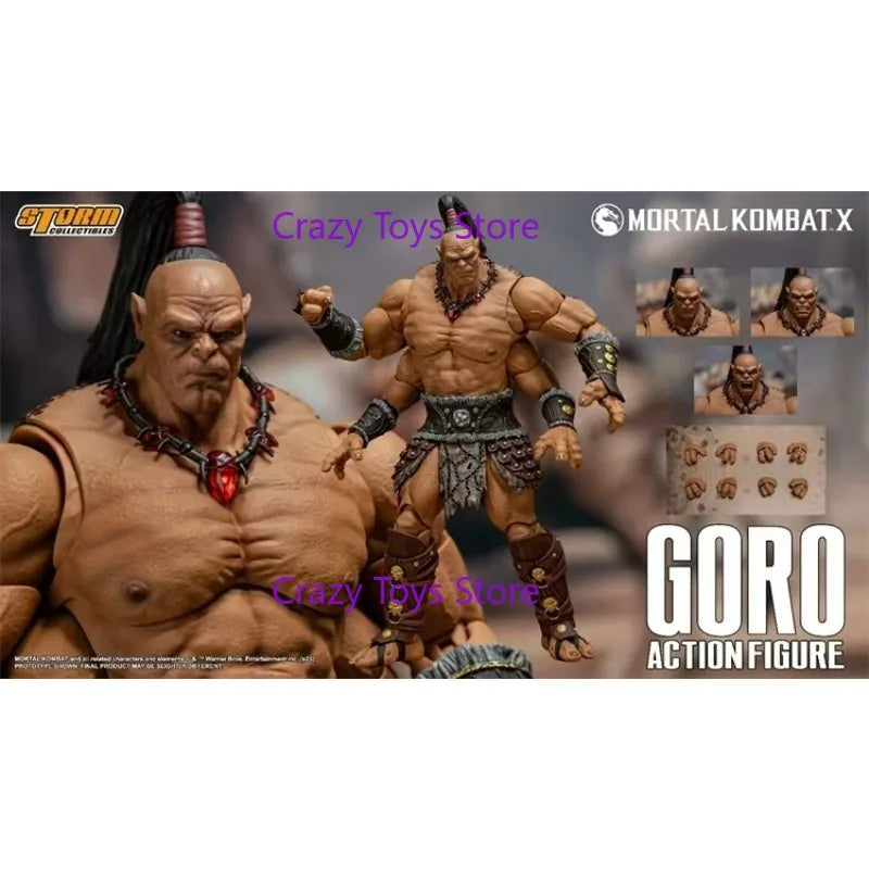 In Stock Original STORM TOYS Storm Mortal Kombat GORO Action Figure Model Toy Gift Collection