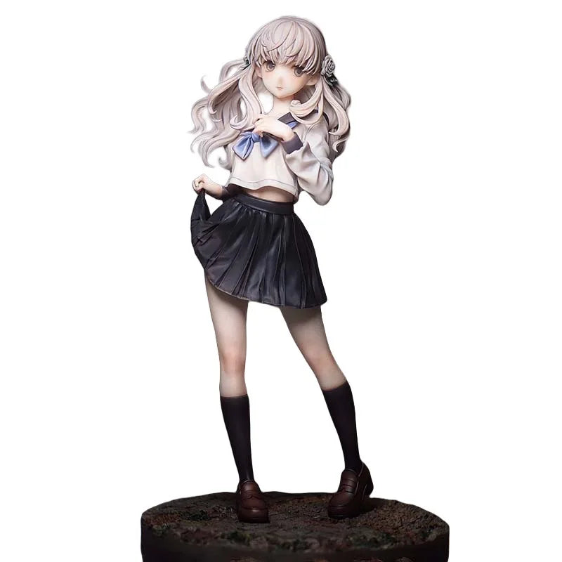 13 Sentinels Aegis Rim Setsuri Fuyuzaka Jk Uniform Anime Figure Bishoujo Statue Collectible Boxed Model Ornament Adult Toys Gift