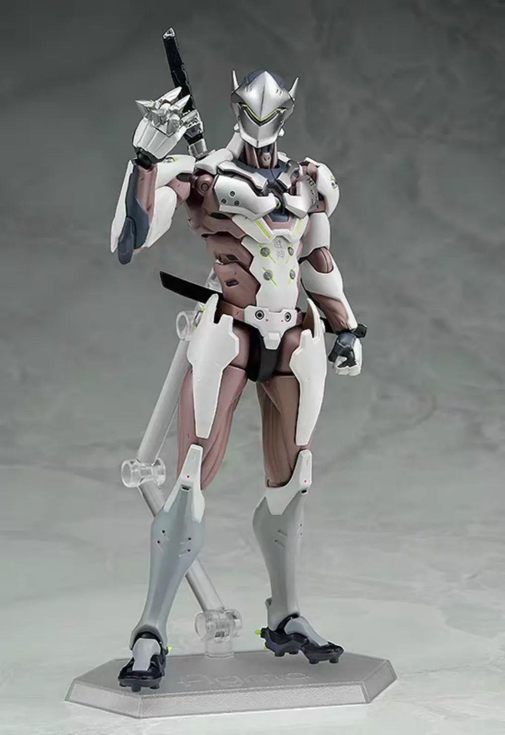 Original Brand New Max Factory Figma 373 Genji Overwatch Articulated Action Figure Model Collectible Gift