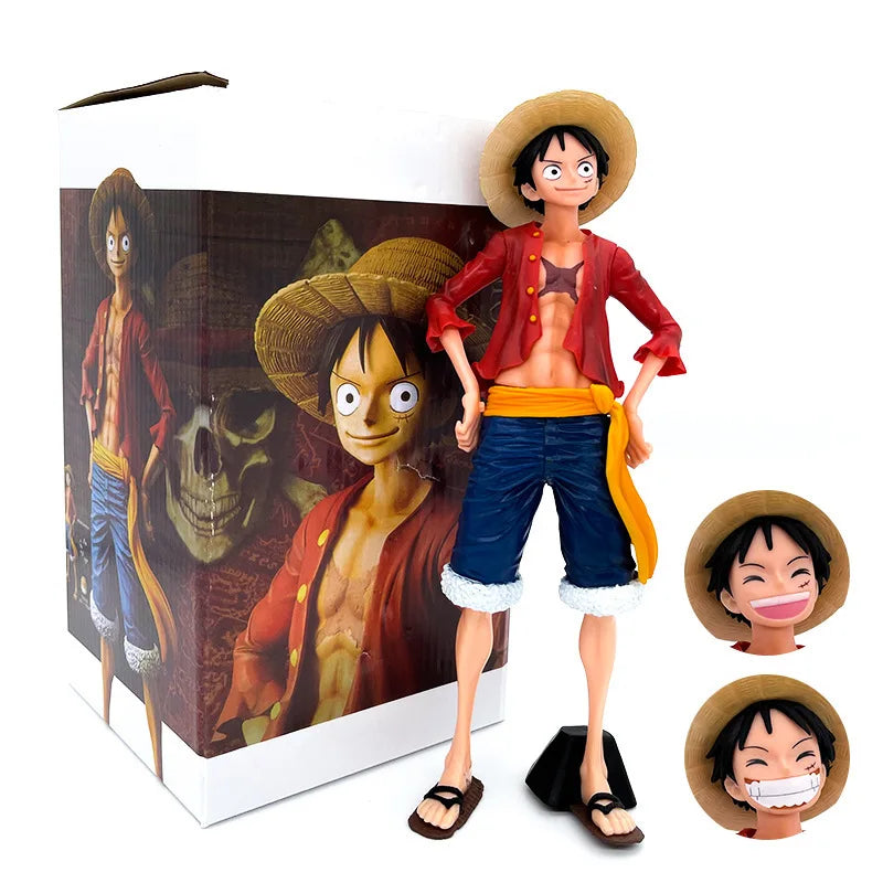 One Piece GK Anime Figur Modell Gear 4 Monkey D Luffy Actionfigur 24 cm Höhe Statue Sammlung Spielzeugpuppe Figma