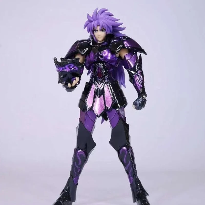 CS Model Saint Seiya Myth Cloth EX Gemini Saga With Damaged Armor Hades Surplice Dark Gold Knights of the Zodiac Action Figure