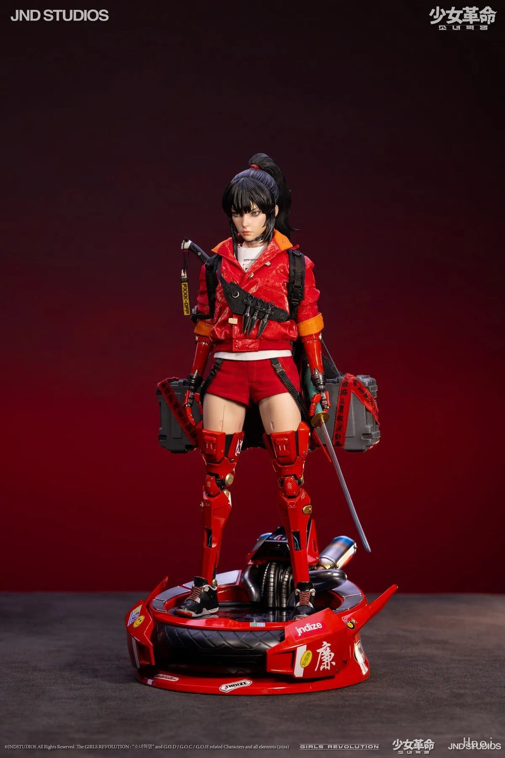 【MT】Pre-sale Original JND Studios Girl Revolution Series HIKARU THE STRIYER 1/6 Action Figure Collection Model