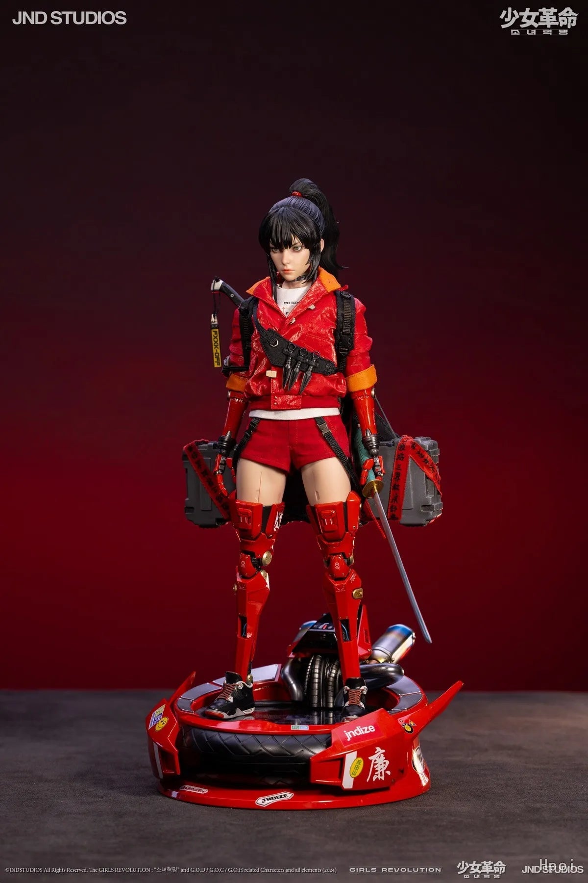 【MT】Pre-sale Original JND Studios Girl Revolution Series HIKARU THE STRIYER 1/6 Action Figure Collection Model