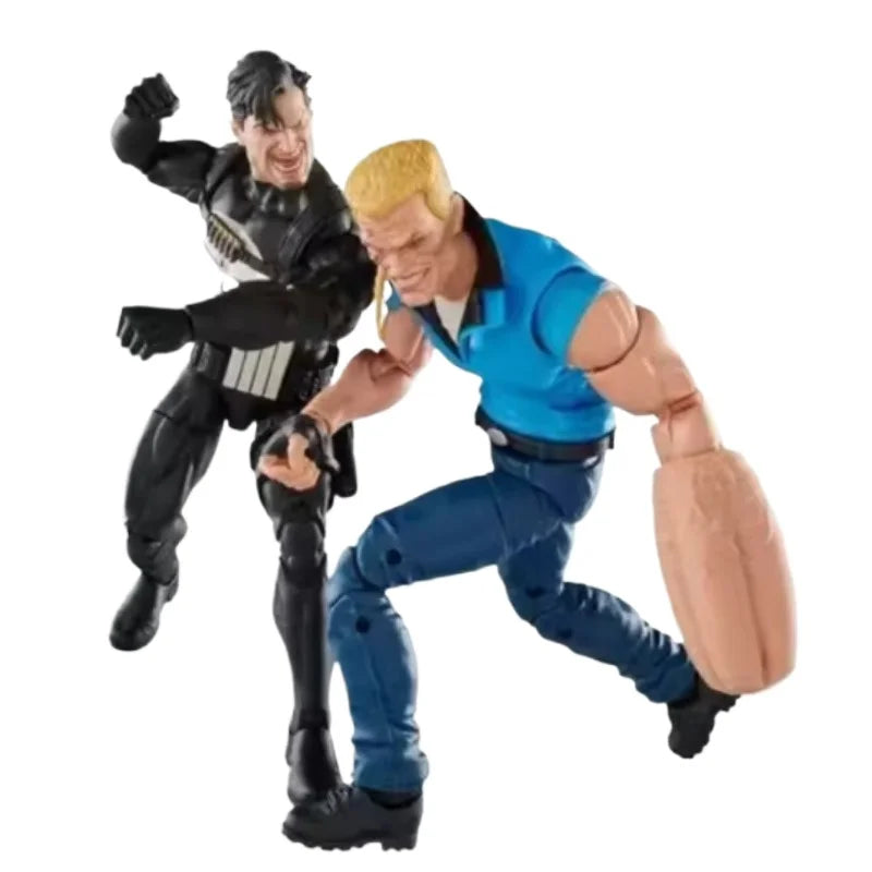 Original Marvel Legends Series Punisher and Bushwacker Action Figure Model Toys Gift Collection