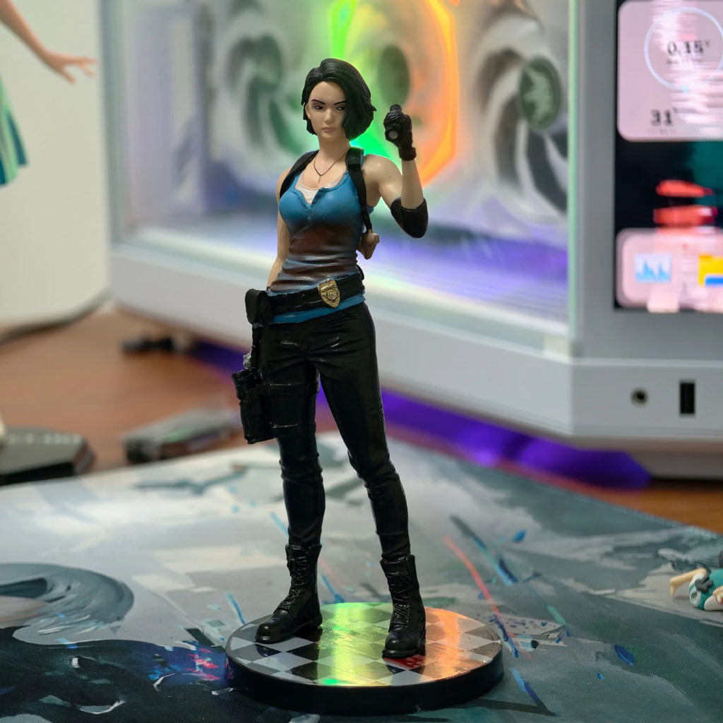 Jill Valentine Figure Leon·S·Kennedy Figures Anime Figurine Model Collection Statue Desk Decoration Toys Doll Birthday Gifts