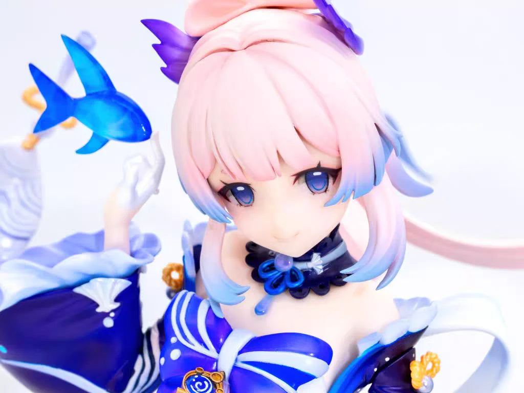 1/8 Anime Sangonomiya Kokomi Genshin Impact Kit kawaii Resin GK DIY White Assembly GK Model Statue Toys doll Collection Gifts