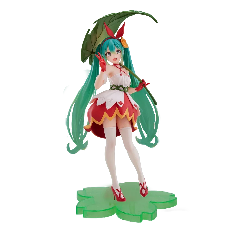 HOT Hatsune Miku Anime Figure Wonderland PVC Model Action Toy Thumbelina Ver. Desktop Decoration Dolls Ornaments Collection Gift