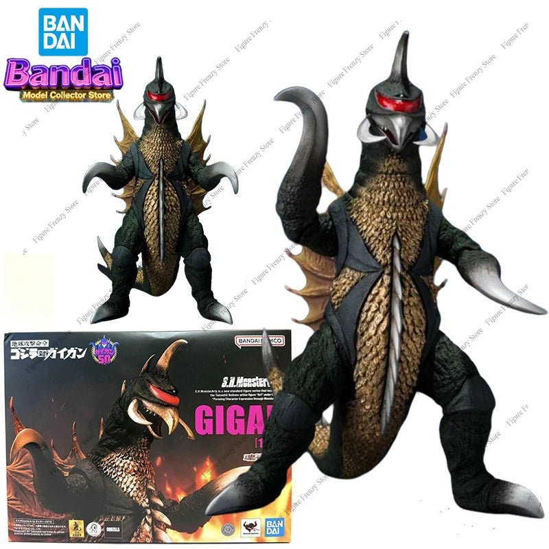 Spot SaleBandai SHM Godzilla VS Gigan Action Figure Earth Attack Orr Anime Mobile Suit Toys for BoysIn stock