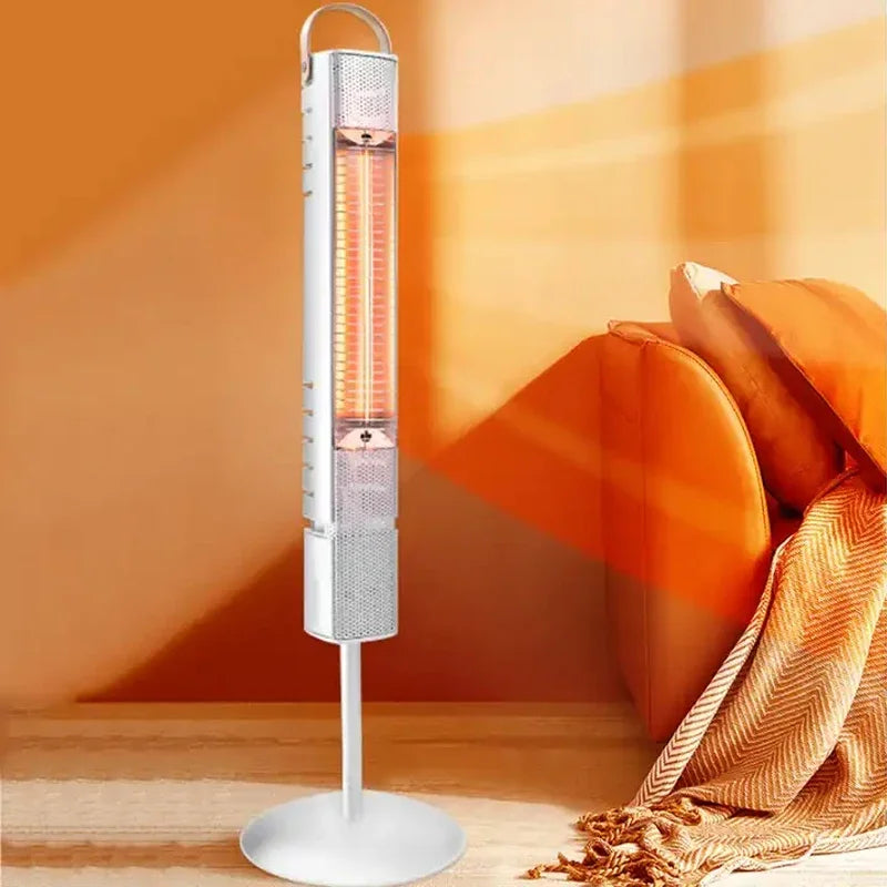 2200W Stainless Steel Waterproof Indoor Outdoor Heaters Patio Standing Electric Patio Heater by Remote Control