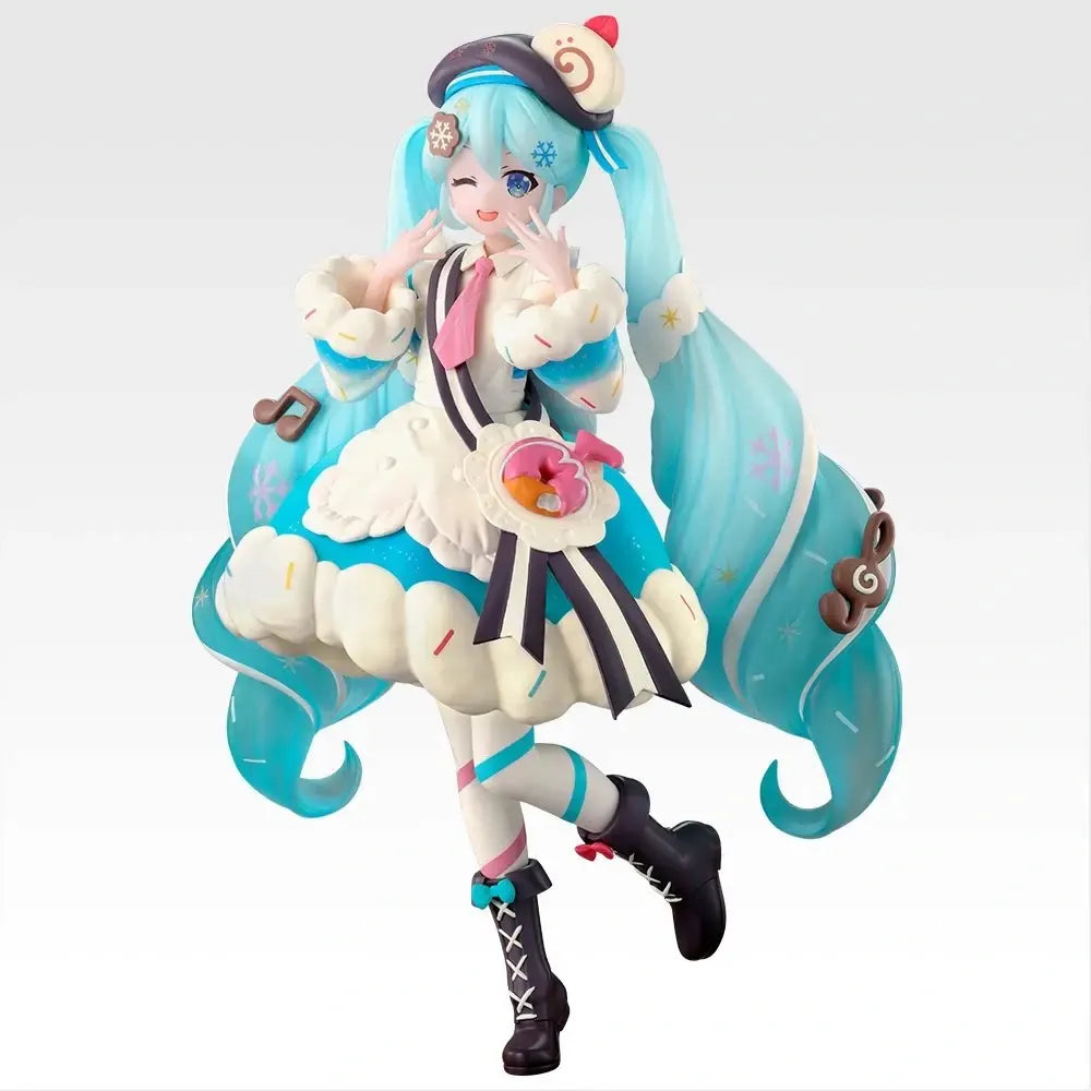 BANDAI Original Ichiban Kuji SNOW MIKU ALL STARS 2026 Action Figures Model Hobbies Collectible Desktop Decoration Boy Gift