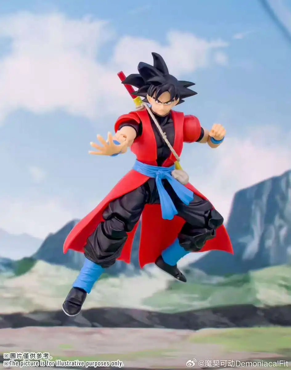 Demoniacal Fit Goku Time and Space Vanguard Figure Dragon Ball Time and Space Son Goku Action Figure Rang Dbz Statue Kid Toy