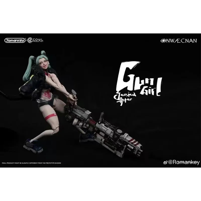 Original Romankey Manipple Studio Rebecca Cloth Body Set Gun Girl Mr.S Journalist Windbreaker Set Deluxe Edition Toys