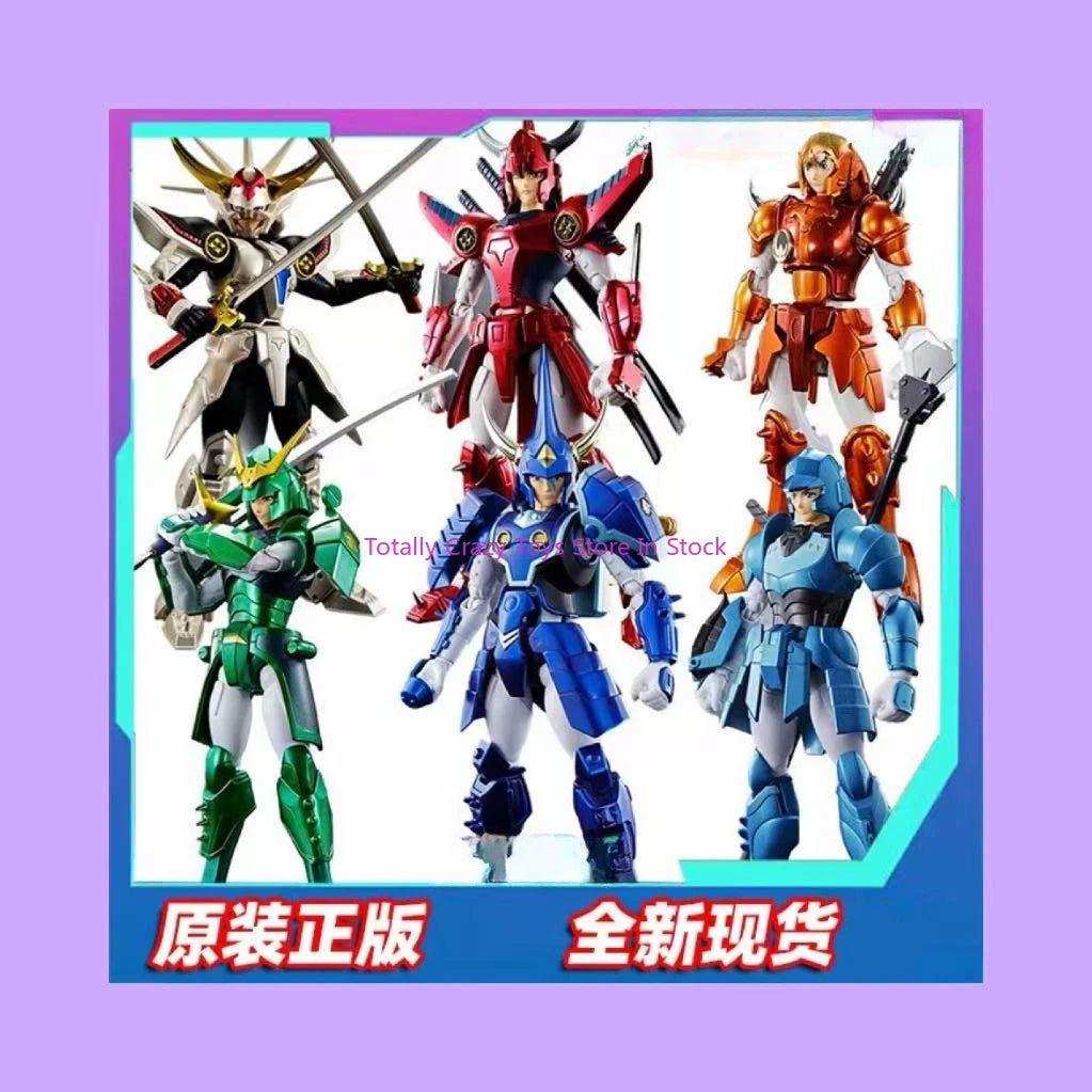 Original In Stock Bandai  Samurai Troopers Ronin Blaze Flame God Anime Figure Collection Model Dolls Action Figurine （S）