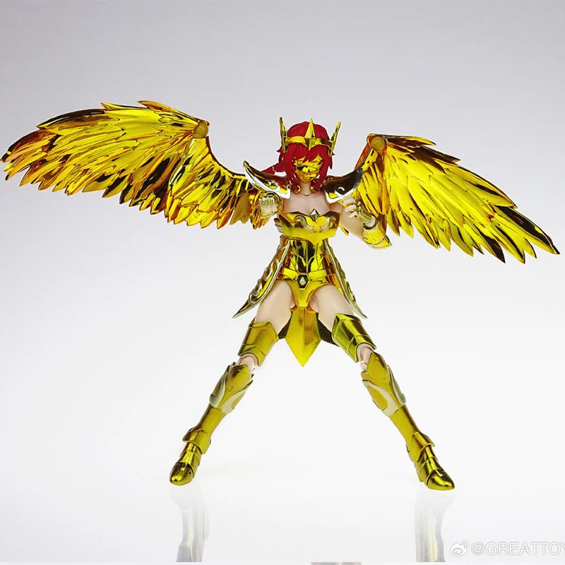 Great Toys/GT Saint Seiya Myth Cloth EX Sagittarius Yvette Holy Contract Female Zodiac Knights of Action Figure Model In Stock