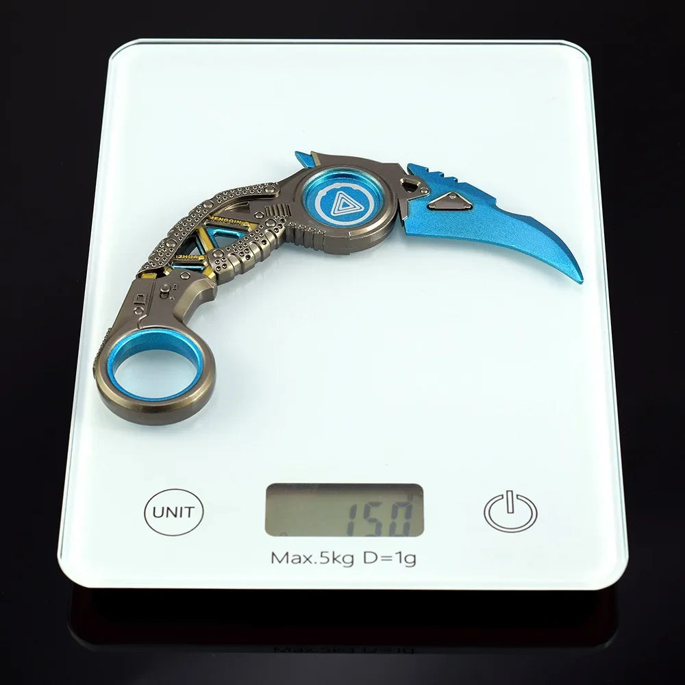 15cm Apex Heirloom The Claw of A Raptor Karambit Melee Knife Toy Sword Figure Combat Knife Gifts for Friends Game Peripheral