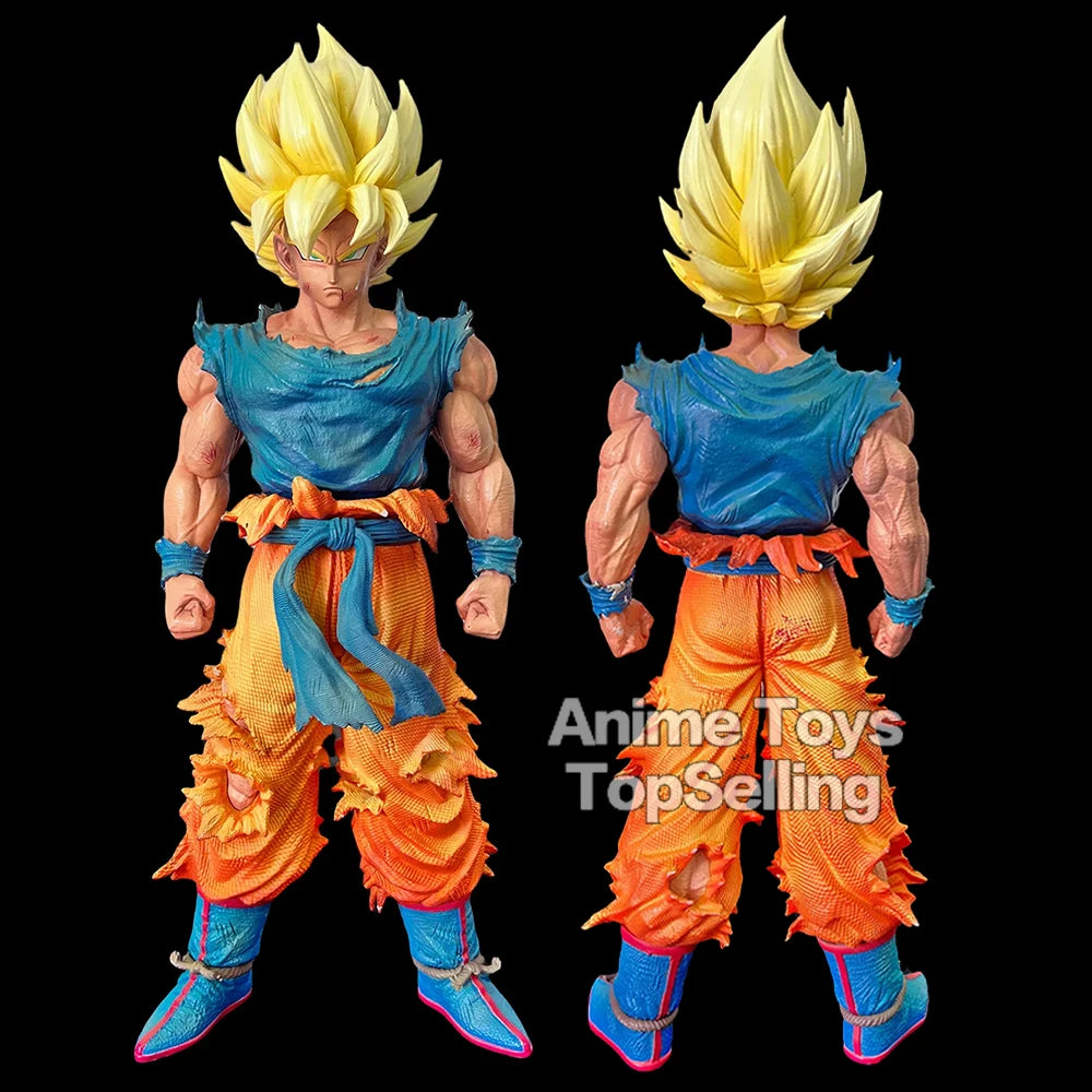 27-28cm Anime Dragon Ball Figure Super Saiyan Goku Action Figure Pvc Statue Collection Model Toys for Children Gifts