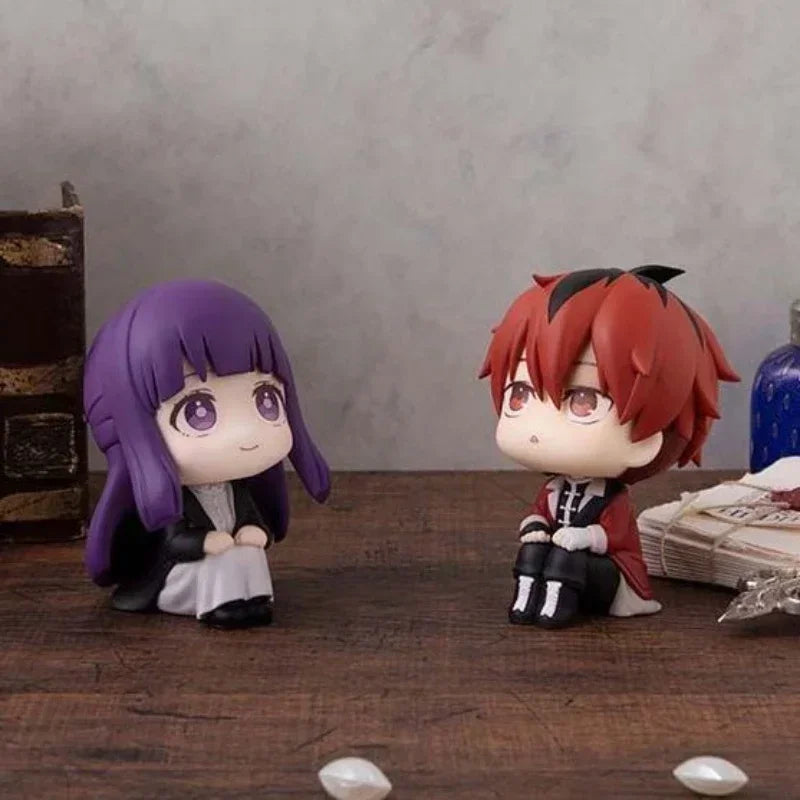 Anime Beyond Journey End Frieren Figure Fern Action Figures Cute Stark Figurine Look Up Model Decor Dolls PVC Collectible Toys