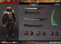 New In Stock Original GDTOYS x BROTOYS GB003 LIGHT WARRIOR YOSHIMITSU Tekken Movable Model Toys 17cm