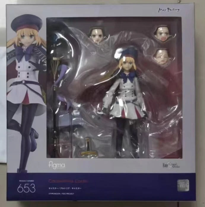 【FS】Max Factory  Figma 653  Fate/Grand Order Altria Caster Figure Model Toy Gift