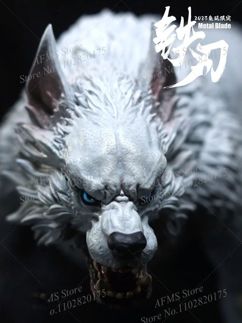 Limited Edition FishToys D20 1/12 Scale Collectible Figure Metal Blade Giant Wolf Mount Wilderness Wolf Full Set Action Figure