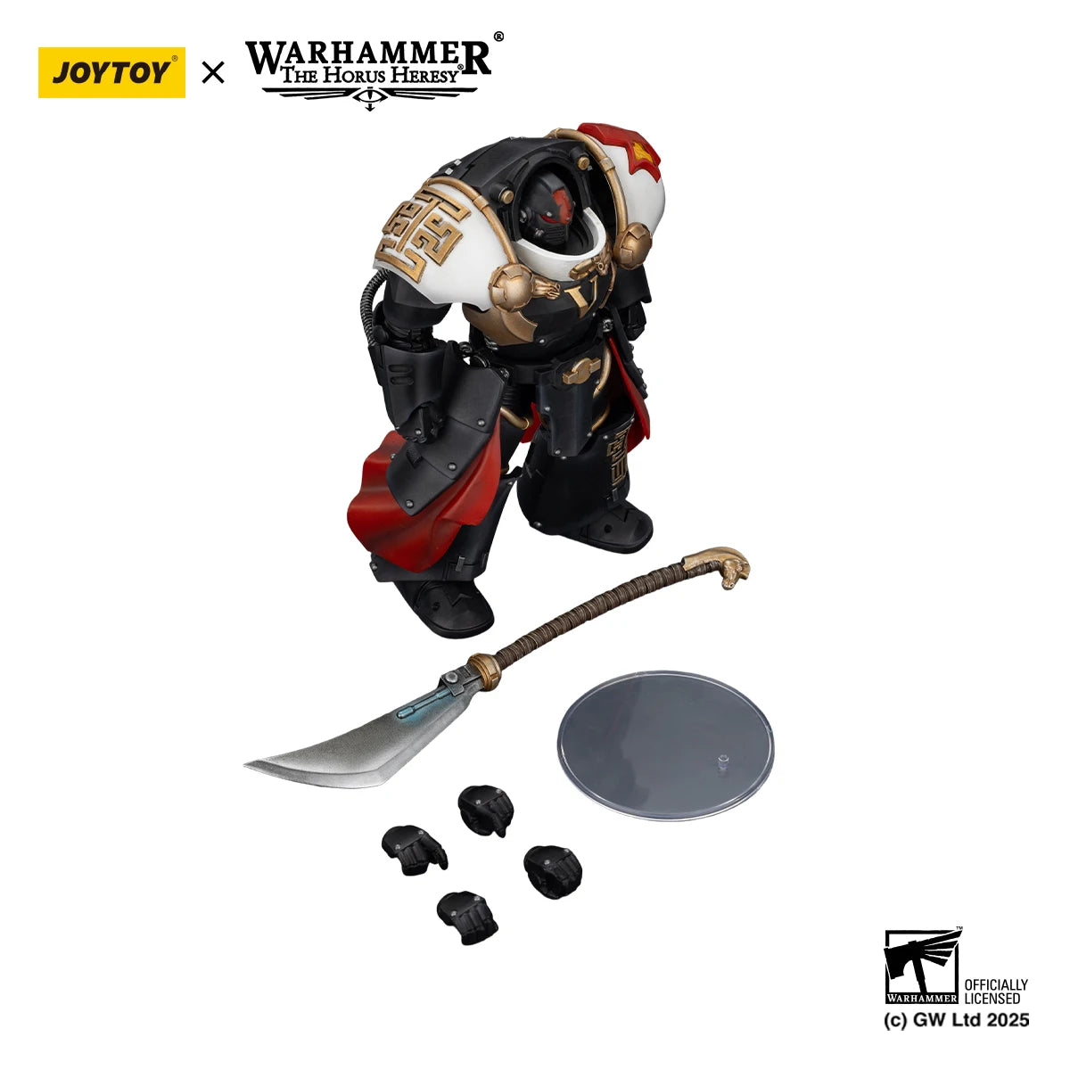 [Pre Order]JOYTOY 1/18 Action Figure Warhammer 40K White Scars Legion Praetor Ebon Keshig Terminator figures Toys