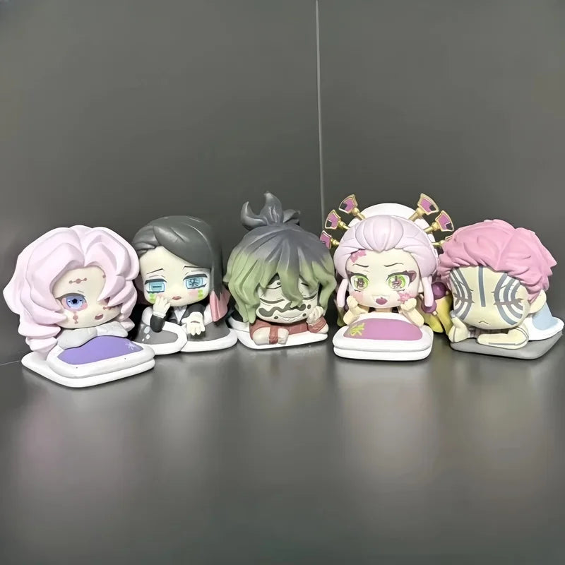 In Stock Stasto Genuine Demon Slaye Rui Daki Gyutaro Akaza Ju No Kata New Color Arc Gashapon Pvc Anime Figure Toys Collect Gifts