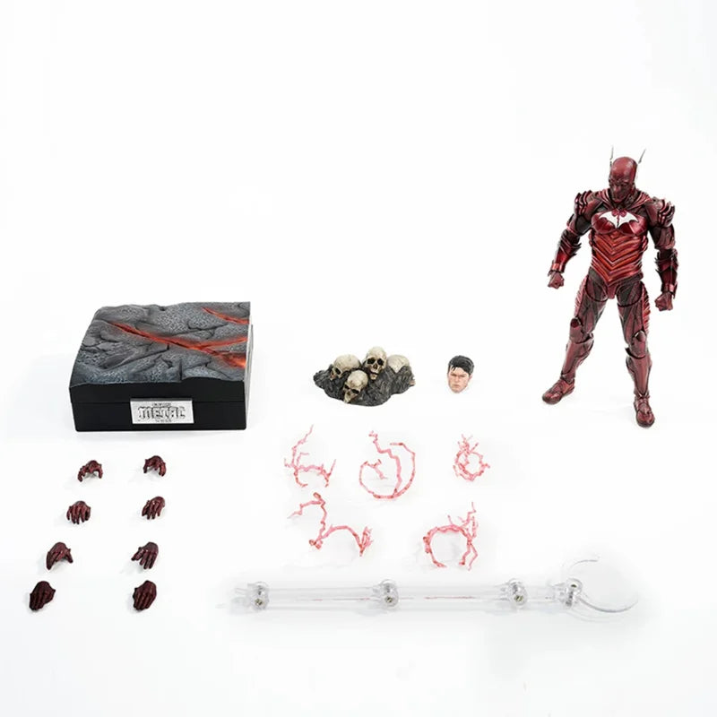 New Hot Original Lpzz 1/12  The Red Death U-P-Finegures Dark Knights The Red Death Figure Model Collection Toy Gift