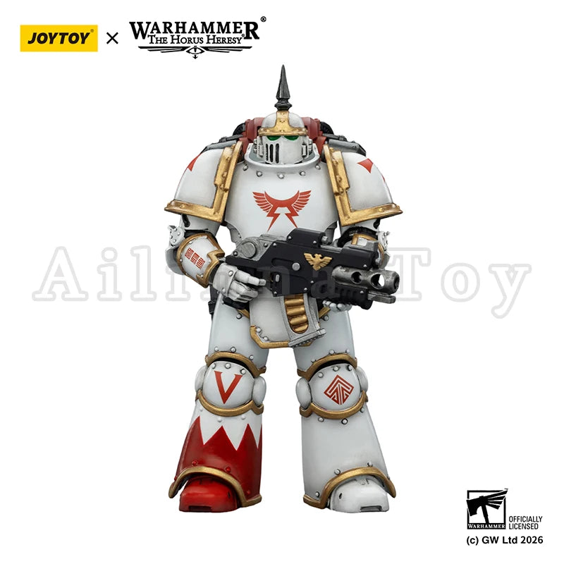 [Pre-Order]JOYTOY 1/18 Action Figure The Horus Heresy White Scars MKIll MKVI Tactical Legionary Anime Model Toy