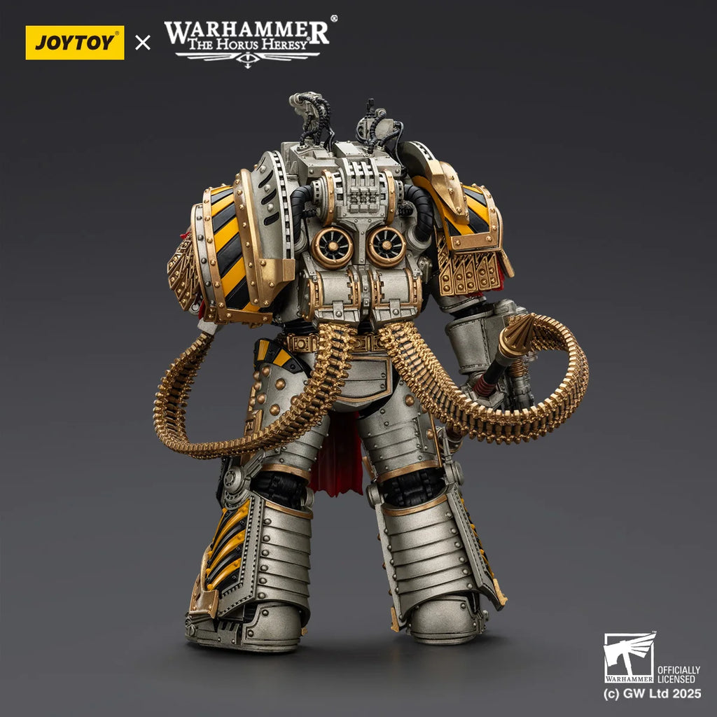 JOYTOY Warhammer 40K Iron Warriors Perturabo Primarch of The LVth Legion Action Figure Perturabo Model Primarch Collection New