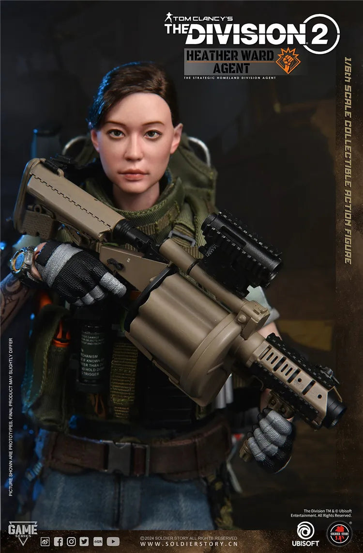 SoldierStory SSG009 1/6 Scale Female Classic Game Character Agent Elite Agent 12inch Full Set Action Figure Model For Fans