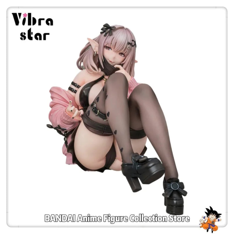 In Stock Vibrastar Jirai Kei Fashion Elf Luna No Bonus 1/6 15.2cm Anime Figures Toys Model Desktop Gift Collection Ornaments