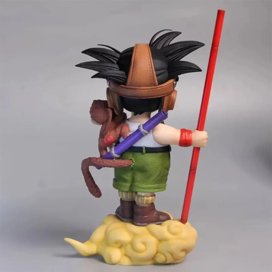 Neue 16 cm Anime Son Goku Figur mit Monkey Kid Goku Actionfigur PVC Statue Sammlung Modell Spielzeug Geschenke