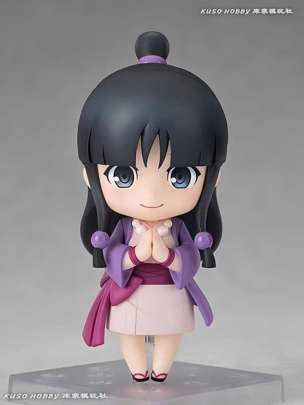 Original Brand New ‌In Stock GSC #2116 Maya Fey Ace Attorney Spirit Medium Figure w/Kurain Charm & Magenta Robe