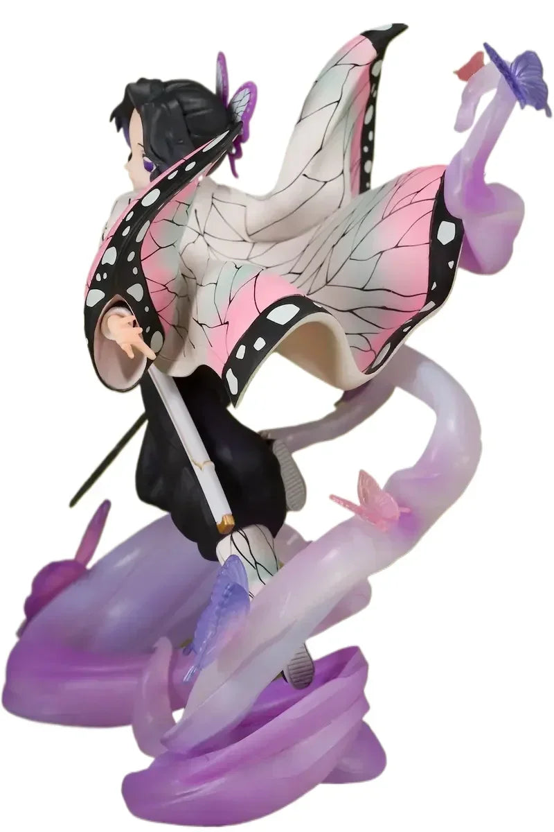 В наличност Оригинална фигурка Bandai Figuarts Zero Demon Slayer Kochou Shinobu, аниме модел, играчка, подарък