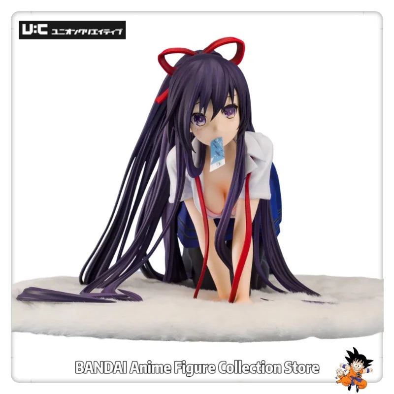 In Stock Original UnionCreative Date A Live Yatogami Tohka Height 13cm Gift Ornament Collection Statue Model Toy