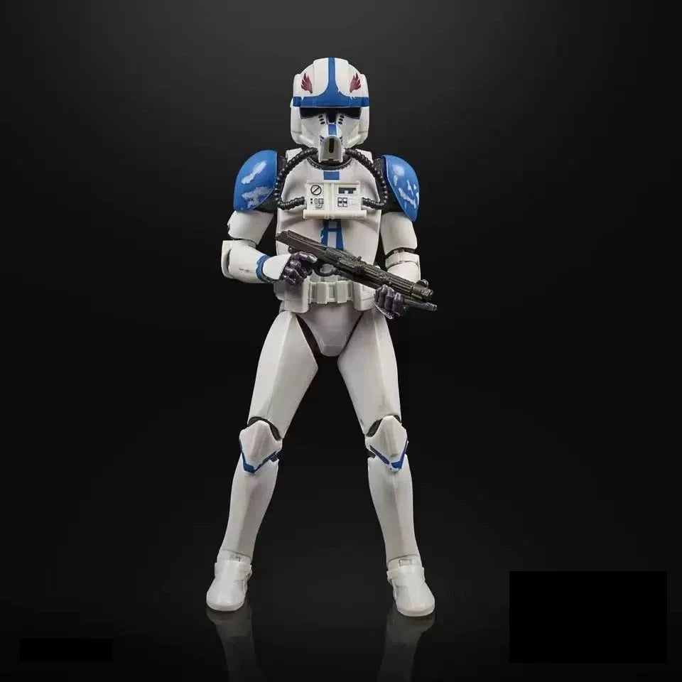 6-Inch Star Wars White Soldier Clone Soldier Pilot 50th Anniversary Action Figure Figurine Collectible Toys Model  Surprise Gift