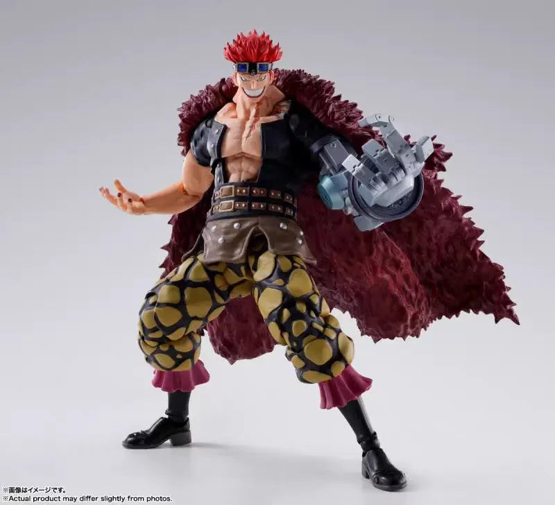 100% Original Bandai Sh Figuarts Shf One Piece Eustass Kid Action Figure The Raid on Onigashima Collection Action Figure Toy
