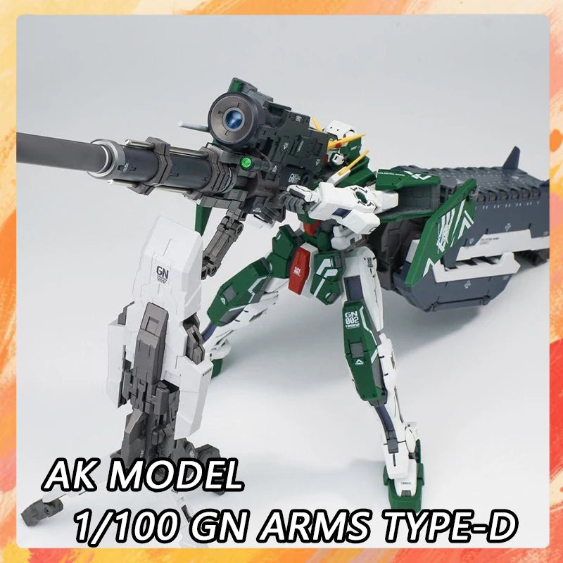 AK Model MB GN ARMS TYPE-D Action Figure GN-006 Cherudim Anime Figures 1/100 Scale Assembly Model Kit Plastic Toys Birthday Gift