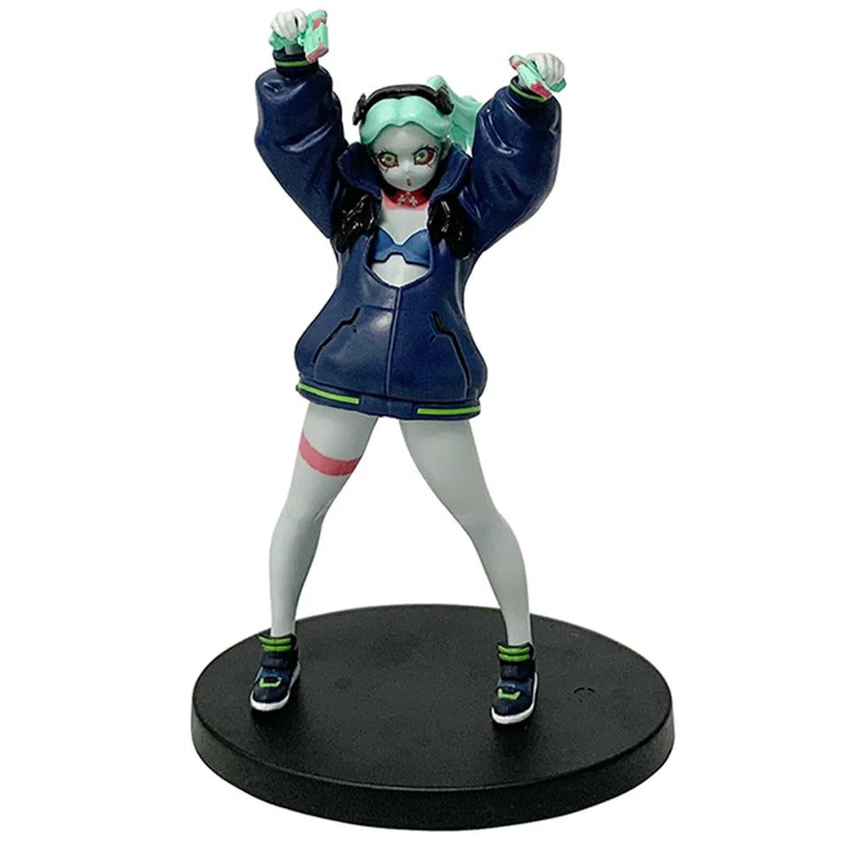 Anime Game Cyberpunk：Edgerunners 17-22cm Lucy Rebecca David Martinez moon  Action Figure Toys Pendant Xmas Birthday Gift